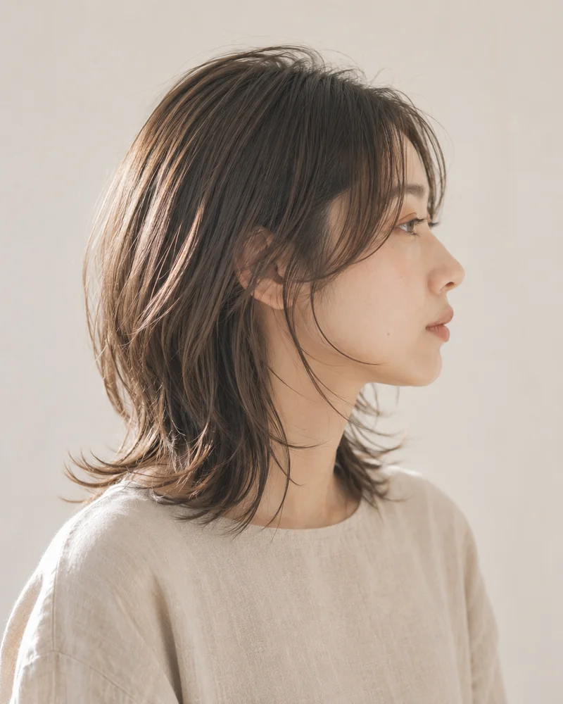 産後のうねりを活かしたゆるウェーブ